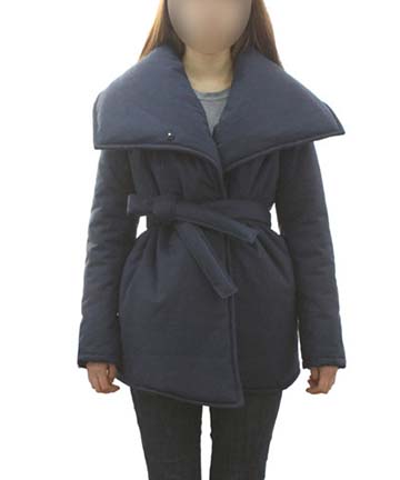 49-889 패턴인 P001-Coat (여성 코트)