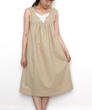 54-968 패턴인 P136 - Dress (여성 원피스)