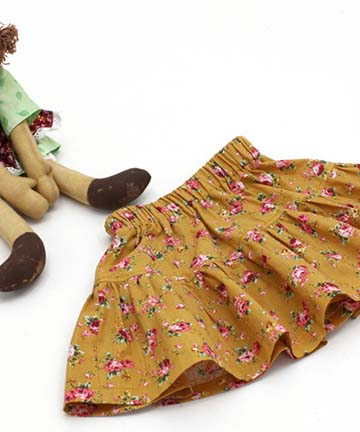 56-243 패턴인 P155 - Skirt (아동 스커트)