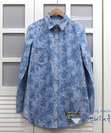33-792 패턴인 P800-Shirt(여성 셔츠)