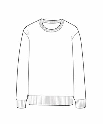 57-680 패턴인 P193 - T shirt (남성 티셔츠)