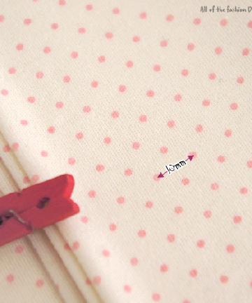 43-843 [친환경]오가닉코튼 양면다이마루 물방울(도트) (2mm)_핑크