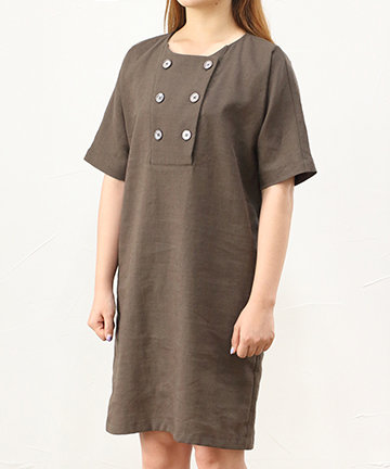 73-837 패턴인 P696-Dress (여성 원피스)