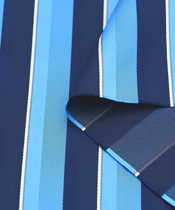 92-087 [Silk100%] 쉐도우 스트라이프 넥타이 커트지_블루&네이비(55cm*57cm)