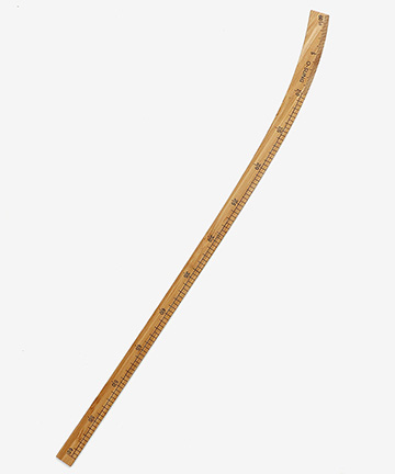 86-965 대나무 곡자(곡선자) 60cm_센치