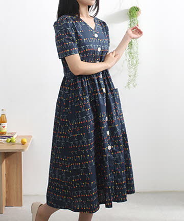 49-232 패턴인 P1546 - Dress(여성 원피스)