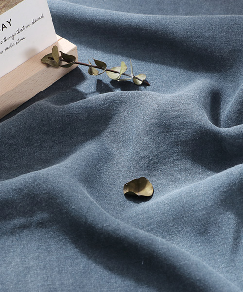 70-925 [코세페특가] 소프트 레이온린넨 무지_인디블루