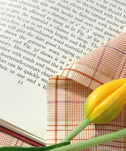 71-060 [반값체크] 소프트 폴리 멀티체크 메리든_브릭베이지