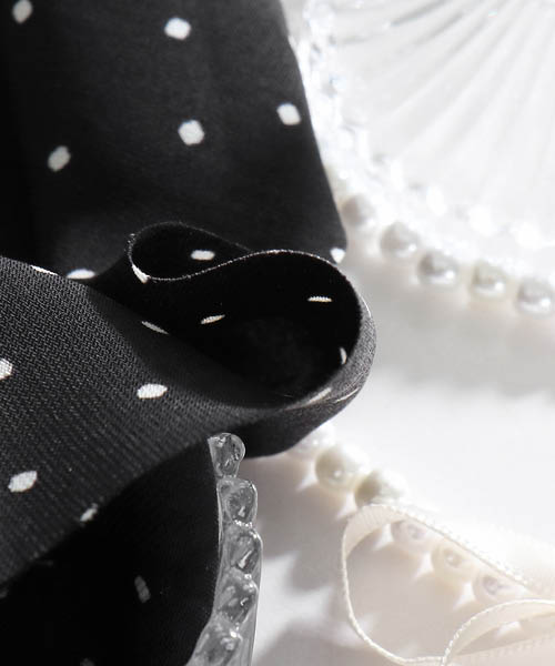 71-027 울피치 크레이프 미니도트 은하수_블랙