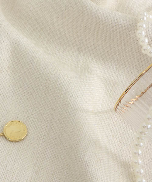 71-053 소프트 울 혼방 클래식 트위드 본딩 스윗_아이보리(1/2EA)