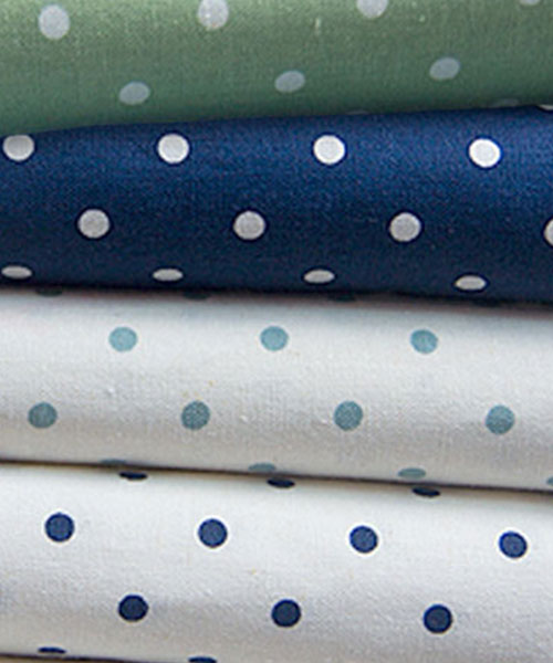 71-176 11수 코튼린넨 파스텔도트_5종