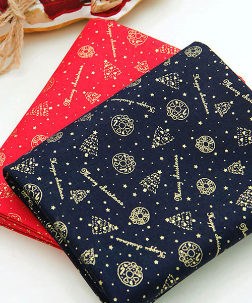 71-051 20수 코튼 골드벨 크리스마스_2종