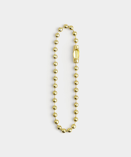 71-767 베이직 볼체인 군번줄 12cm_골드