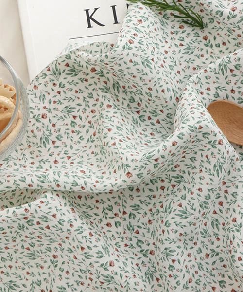 72-380 소프트 터치 RN 레이온 나일론 플라워 원단 티니로즈_브라운