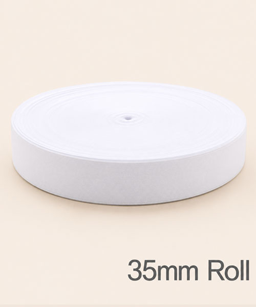 68-910 [30Y롤] 기능성 탱탱고무줄 35mm_화이트
