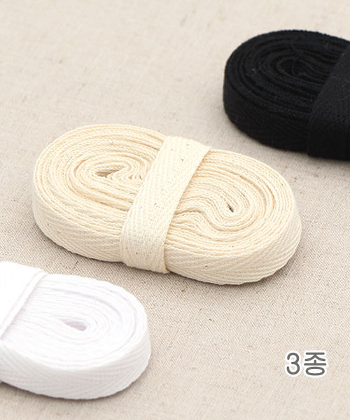 43-429 [알뜰패키지] 4마)포포맘 헤링본면끈 면테이프 10mm_3종