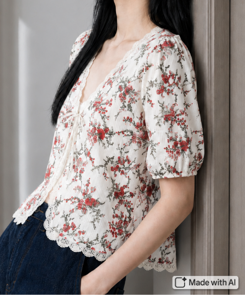 73-298 소프트 플라워 라셀레이스 원단 로즈테라스_화이트