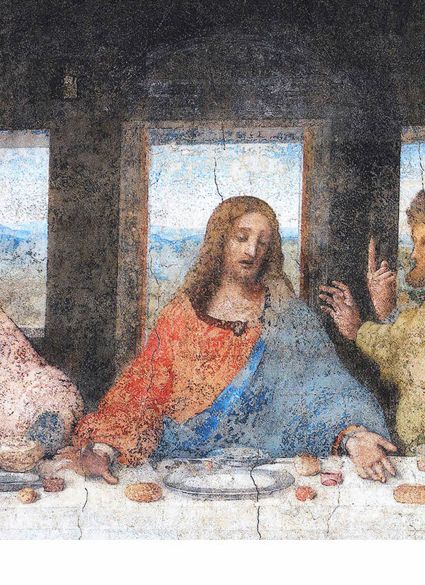 62-306 로버트카프만 레오나르도 다빈치 최후의만찬(110×60cm) 커트지_멀티