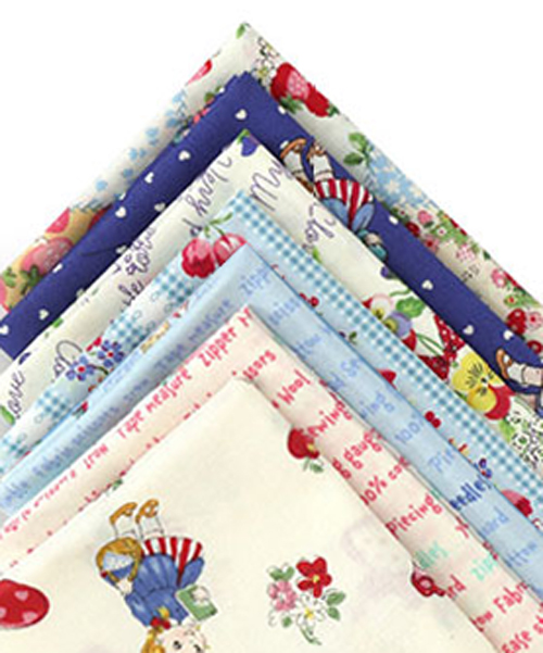 70-030 [원단패키지] 유와 마츠야마's 블루_7종(1/8단위)