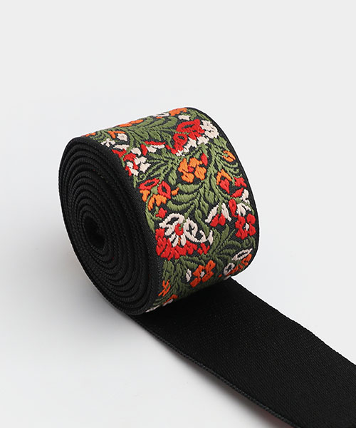 66-117 풀 블룸 가방끈 50mm_레드