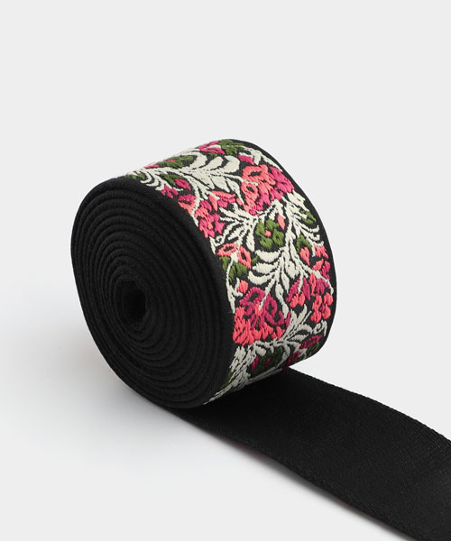 66-118 풀 블룸 가방끈 50mm_핑크