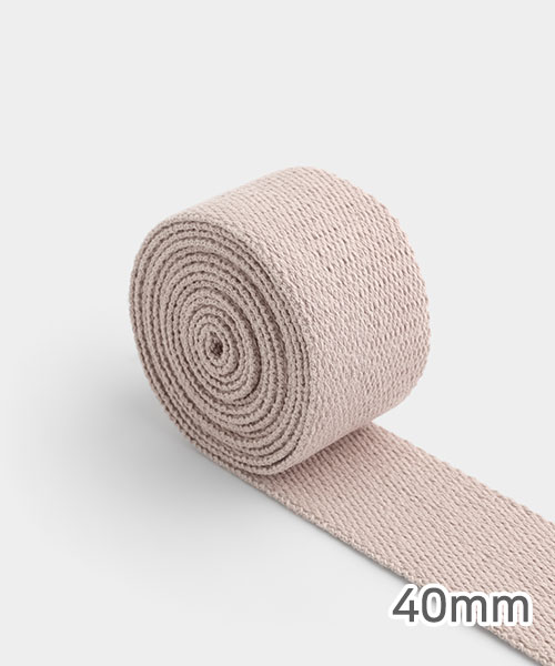 68-263 뮤트 순면 가방끈 40mm_올드핑크