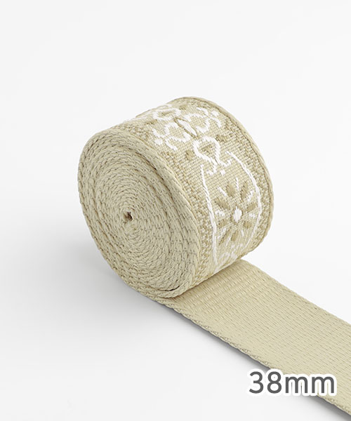68-266 썬플라워 가방끈 38mm_베이지