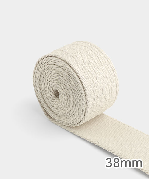 68-268 썬플라워 가방끈 38mm_아이보리
