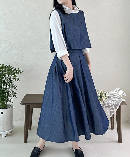 68-913 패턴인 P1876 - Two piece(여성 상하 Set)