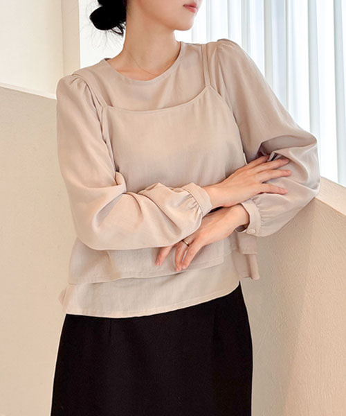 70-159 패턴인 P1904 - Blouse & Bustier Set(여성 블라우스, 뷔스티에 세트)