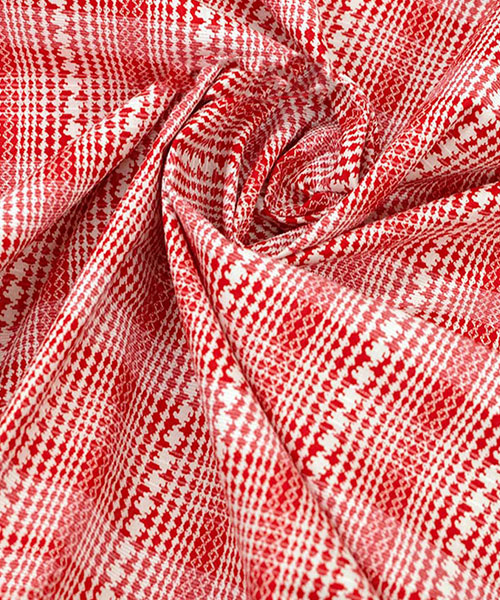 30-434 유와 코튼셔팅 글렌 체크_레드