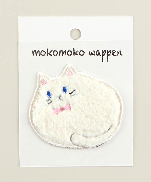 33-668 코카 모코모코 뽀글이 애니멀 접착식 와펜 LGW_11A