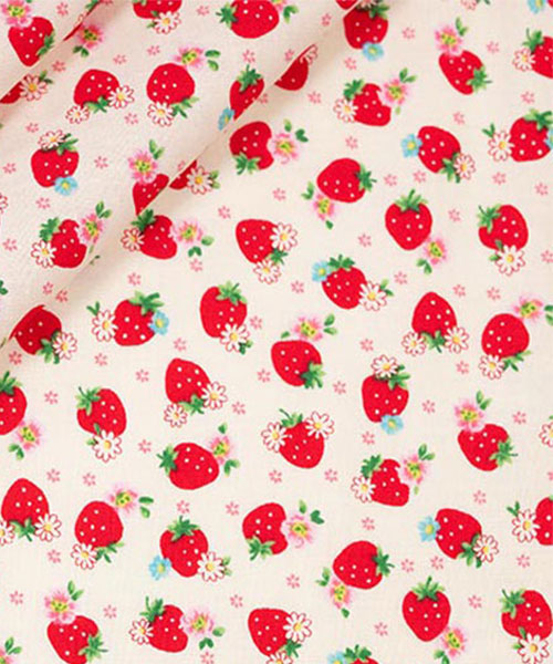 74-444 유와 코튼셔팅 마츠야마 아츠코 큐티 베리_크림