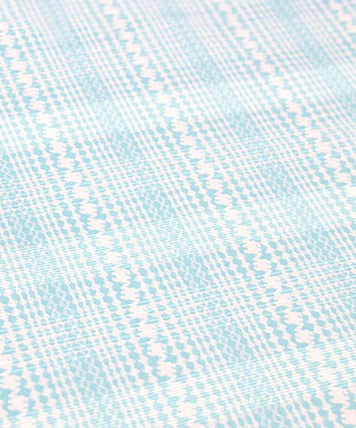 30-436 유와 코튼셔팅 글렌 체크_핑크X블루