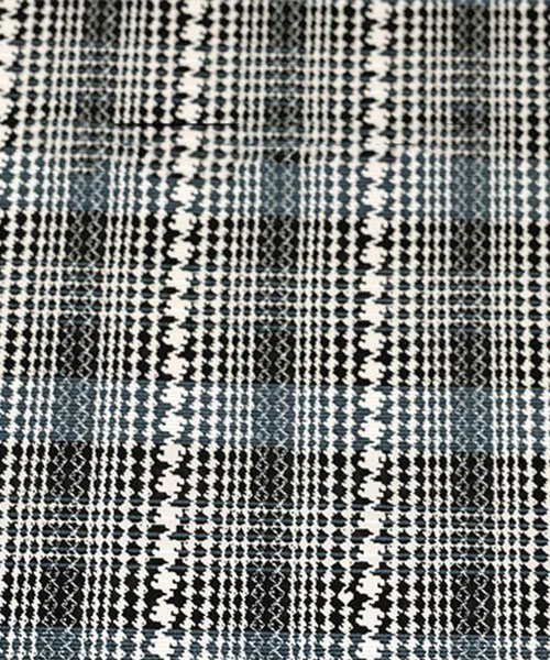 30-432 유와 코튼셔팅 글렌 체크_블랙