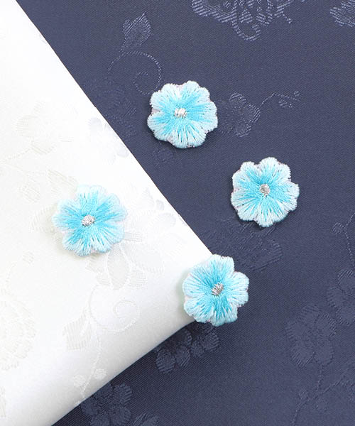 57-041 한복 안개꽃 입체자수_민트