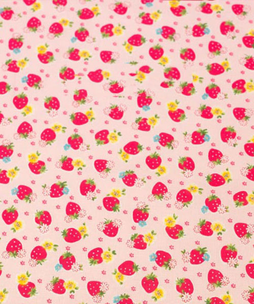 74-441 유와 코튼셔팅 마츠야마 아츠코 큐티 베리_핑크X옐로우