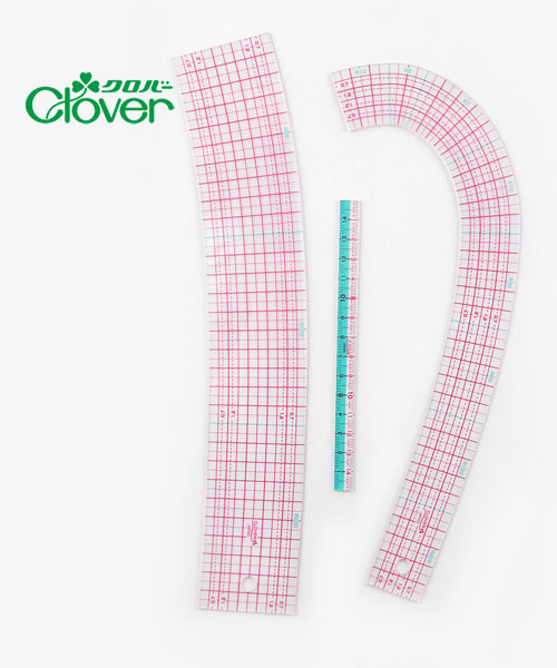 25-051 [크로바] 곡선자 미니자 세트