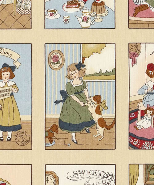 68-901 수입원단 코튼 알토알베로 스위트 메모리즈_아이보리