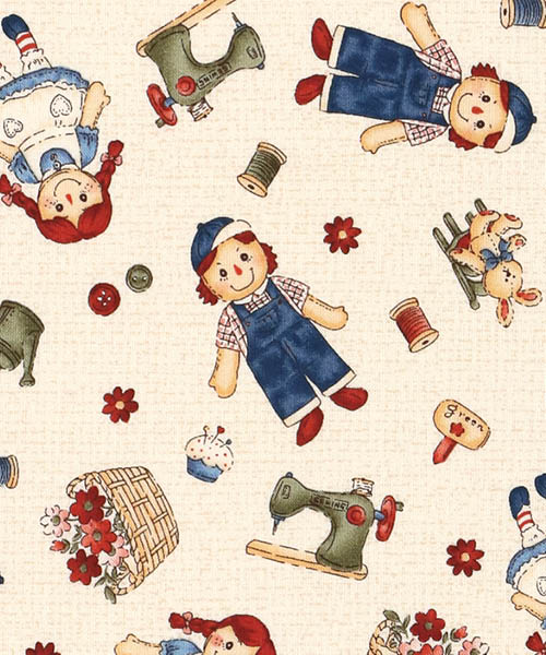 68-891 수입원단 코튼 알토알베로 핸드메이드 가든_아이보리