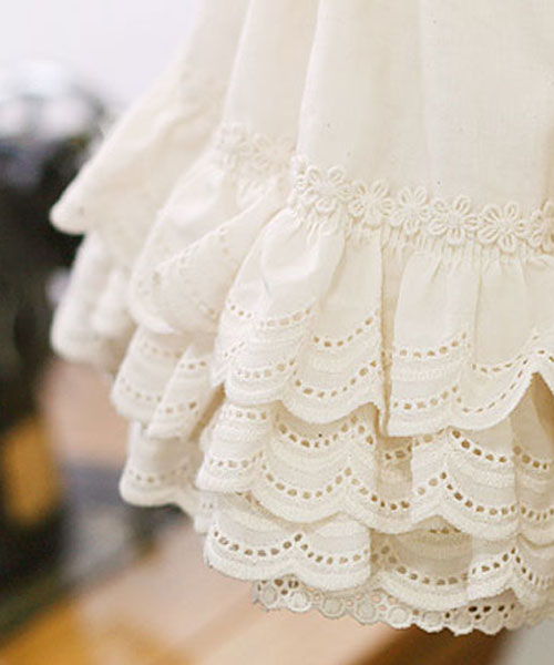 44-838 [주름]모로코합창 주름 면자수레이스_내추럴 108