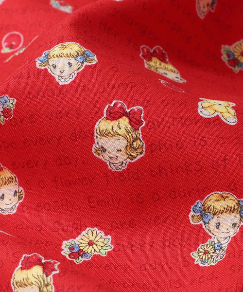 33-954 퀼트게이트 코튼 셔팅 마가렛&소피 스토리_레드