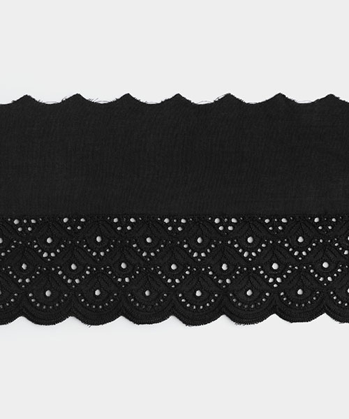 75-588 러버블 패턴 면자수레이스_블랙 129