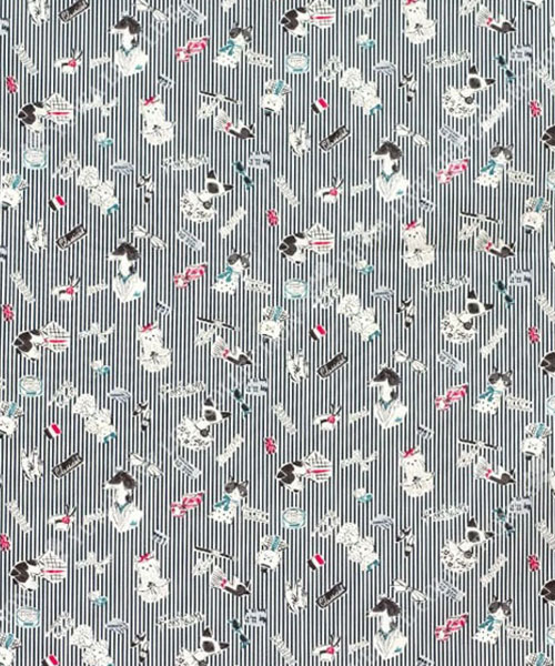 30-450 유와 코튼셔팅 소바카스키즈 클래식 스타일_블랙