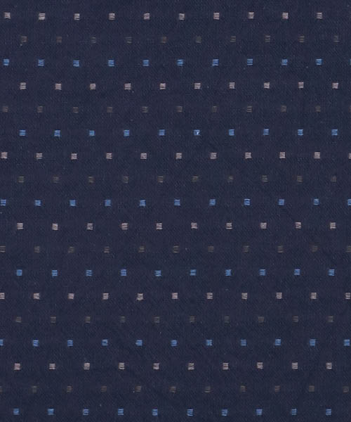 77-470 코스모 코튼 선염 도비 멜로우 도트_네이비