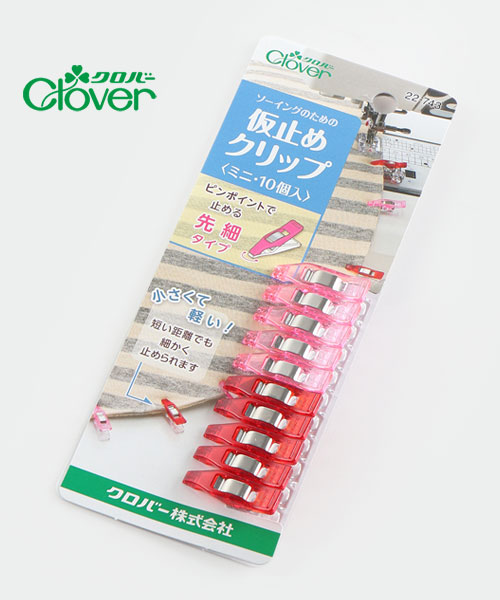 22-743 [크로바] 시침클립 시접고정 집게_미니10개