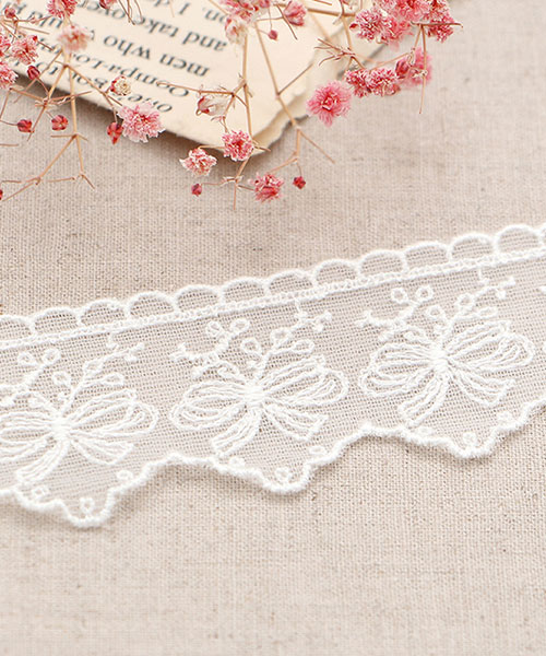 86-451 [90cm] 파빌로나 스캘럽 오간자 자수레이스_172