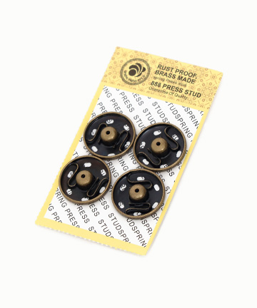 80-250 똑딱 스냅단추 21mm_앤틱골드 3팩