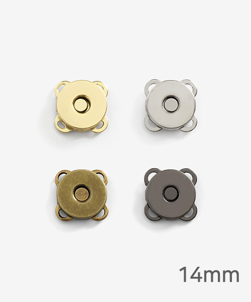 47-931 아플리케 자석단추 14mm_4컬러