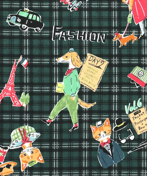 30-691 유와 코튼셔팅 소바카스키즈 패션 라이프 로그_그린